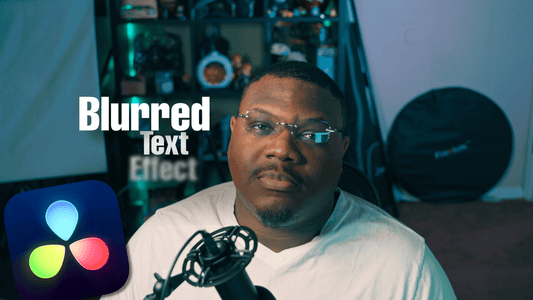 Blurred Text Effect - GSMixedMediaDavinci Resolve Presets