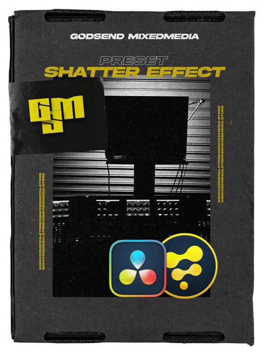 Shatter Effect - GSMixedMediaDavinci Resolve Presets