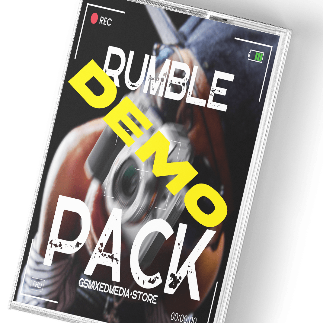 The Rumble Pack Camera Shake for DaVinci Resolve DEMO - GSMixedMediaDavinci Resolve Presets